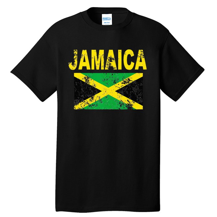 Flag Jamaica Cool Jamaican Flags Women Gift Tall T-Shirt