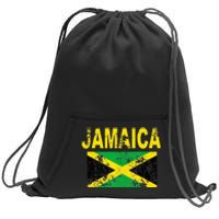 Flag Jamaica Cool Jamaican Flags Women Gift Sweatshirt Cinch Pack Bag