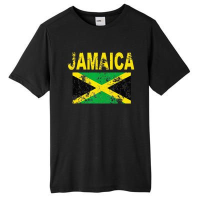 Flag Jamaica Cool Jamaican Flags Women Gift Tall Fusion ChromaSoft Performance T-Shirt