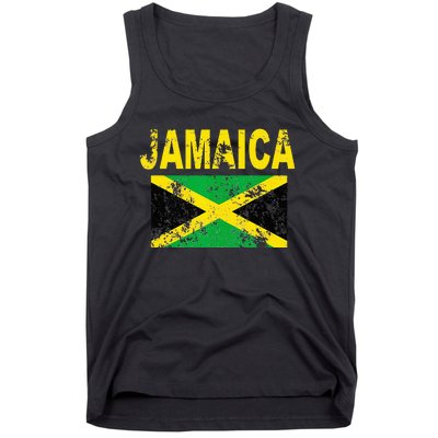 Flag Jamaica Cool Jamaican Flags Women Gift Tank Top