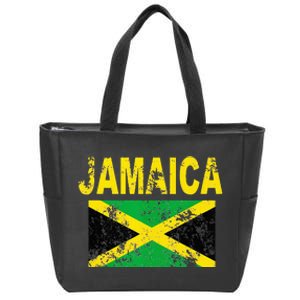 Flag Jamaica Cool Jamaican Flags Women Gift Zip Tote Bag