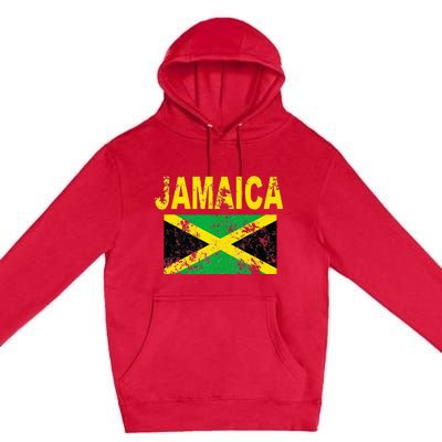 Flag Jamaica Cool Jamaican Flags Women Gift Premium Pullover Hoodie