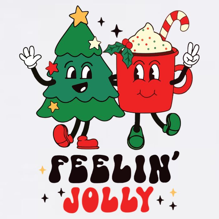 Feelin Jolly Christmas T-Shirt