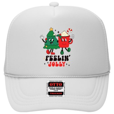 Feelin Jolly Christmas Trucker Hat