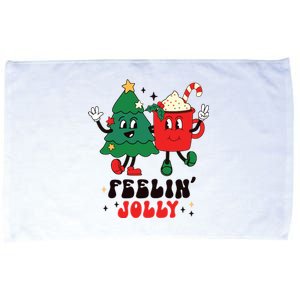 Feelin Jolly Christmas Microfiber Hand Towel