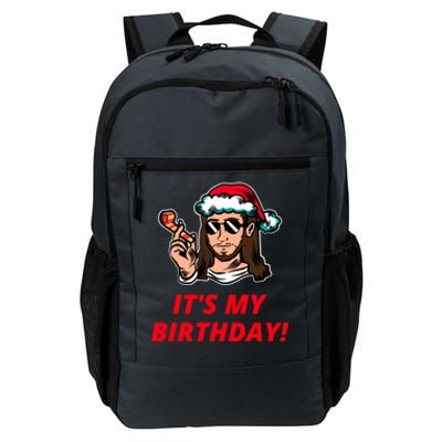 Funny Jesus Christ ItS My Birthday Christmas Graphic Gift Daily Commute Backpack