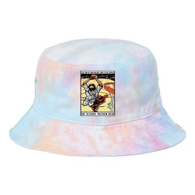 Funny Jesus Christian Playing Basketball Gift For Boy Tie Dye Newport Bucket Hat