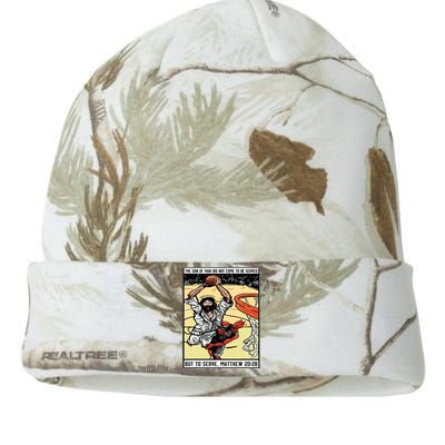 Funny Jesus Christian Playing Basketball Gift For Boy Kati Licensed 12" Camo Beanie