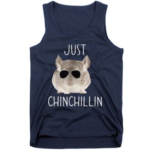 Funny Just Chinchillin Chinchilla Bro Relaxing Chillin Tank Top