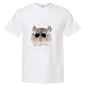 Funny Just Chinchillin Chinchilla Bro Relaxing Chillin Garment-Dyed Heavyweight T-Shirt