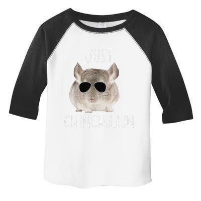 Funny Just Chinchillin Chinchilla Bro Relaxing Chillin Toddler Fine Jersey T-Shirt