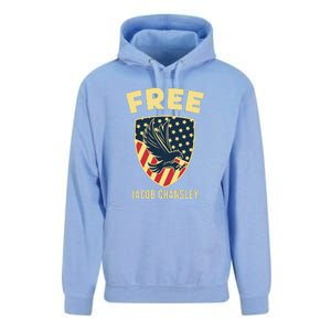 Free Jacob Chansley MAGA Conservative January 6 Unisex Surf Hoodie