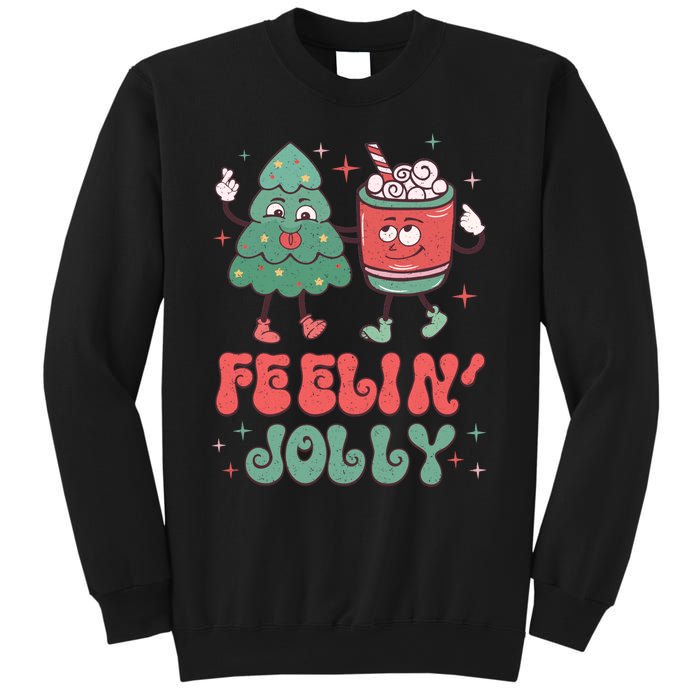 Feelin Jolly Christmas Graphic Sweatshirt