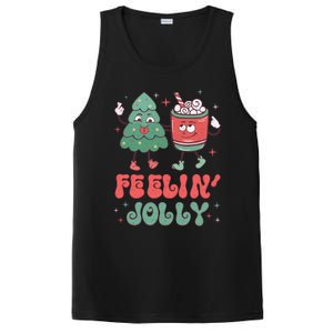 Feelin Jolly Christmas Graphic PosiCharge Competitor Tank