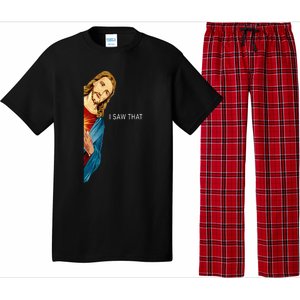 Funny Jesus Christian I Saw That Pajama Set