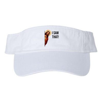 Funny Jesus Christ I Saw That Meme Religious Cool Retro God Visor