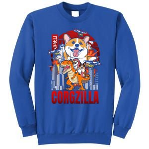 Funny Japanese Corgzilla Unicorn Funny Dog Corgi Lovers Great Gift Sweatshirt