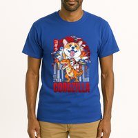 Funny Japanese Corgzilla Unicorn Funny Dog Corgi Lovers Great Gift Tall T-Shirt