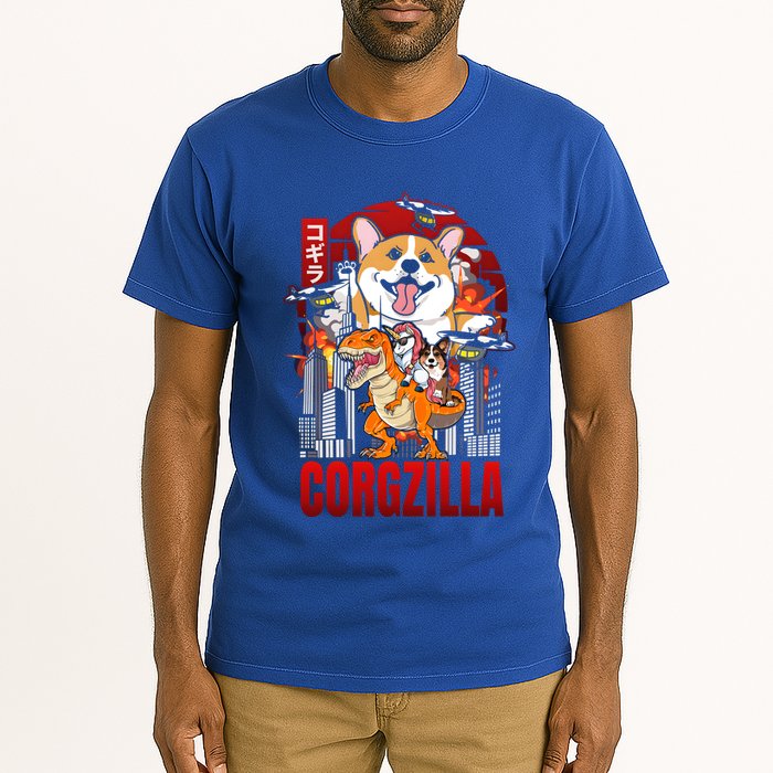 Funny Japanese Corgzilla Unicorn Funny Dog Corgi Lovers Great Gift Tall T-Shirt