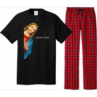 Funny Jesus Christian I Saw That Pajama Set