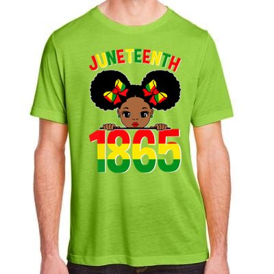 Funny Juneteenth Celebrating 1865 Cute Black African American Adult ChromaSoft Performance T-Shirt