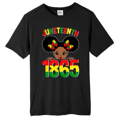 Funny Juneteenth Celebrating 1865 Cute Black African American Tall Fusion ChromaSoft Performance T-Shirt