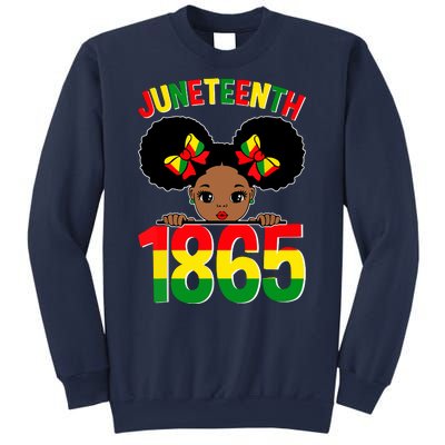 Funny Juneteenth Celebrating 1865 Cute Black African American Sweatshirt