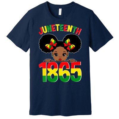 Funny Juneteenth Celebrating 1865 Cute Black African American Premium T-Shirt