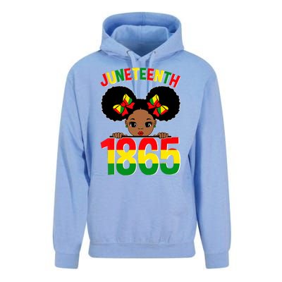 Funny Juneteenth Celebrating 1865 Cute Black African American Unisex Surf Hoodie