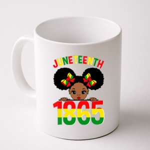 Funny Juneteenth Celebrating 1865 Cute Black African American Coffee Mug