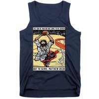 Funny Jesus Christian Playing Basketball Gift Tank Top