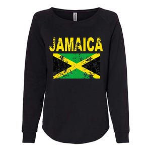 Flag Jamaica Cool Jamaican Flags Womens California Wash Sweatshirt