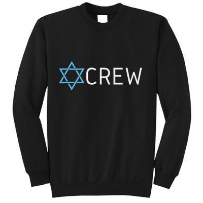 Funny Jew Crew Jewish Friendship Love Sweatshirt