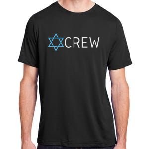 Funny Jew Crew Jewish Friendship Love Adult ChromaSoft Performance T-Shirt