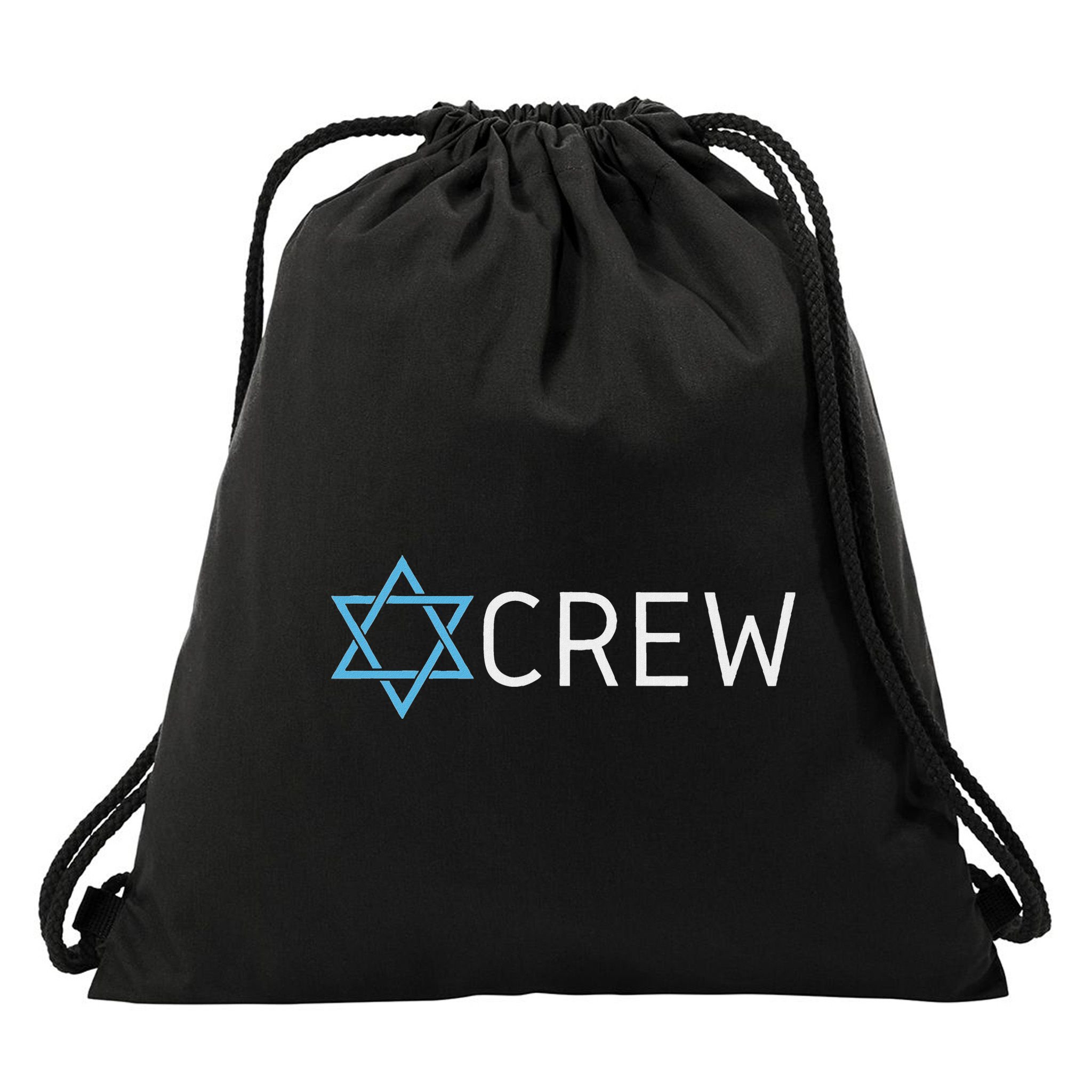 Funny Jew Crew Jewish Friendship Love Drawstring Bag