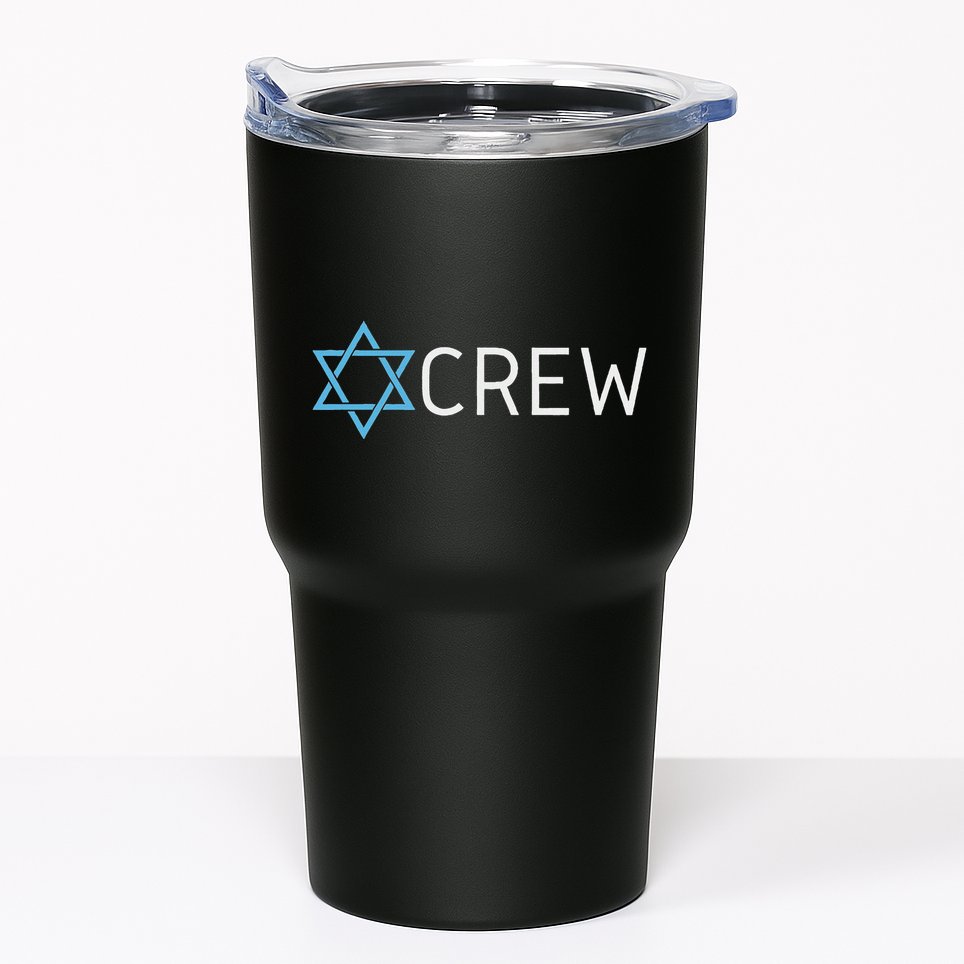 Funny Jew Crew Jewish Friendship Love Tumbler