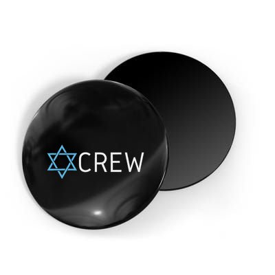 Funny Jew Crew Jewish Friendship Love Magnet