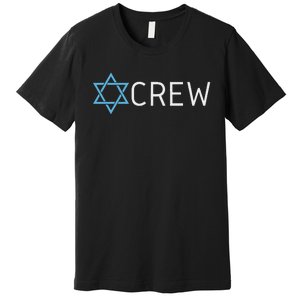 Funny Jew Crew Jewish Friendship Love Premium T-Shirt