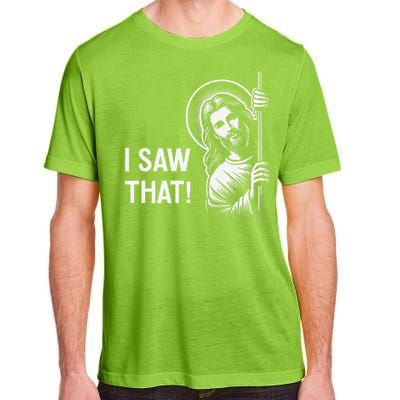 Funny Jesus Christ Meme Quote Dude ThatS Gross I Saw That Adult ChromaSoft Performance T-Shirt