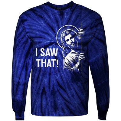 Funny Jesus Christ Meme Quote Dude ThatS Gross I Saw That Tie-Dye Long Sleeve Shirt