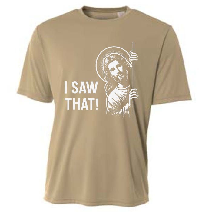 Funny Jesus Christ Meme Quote Dude ThatS Gross I Saw That Cooling Performance Crew T-Shirt