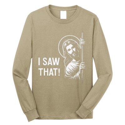 Funny Jesus Christ Meme Quote Dude ThatS Gross I Saw That Long Sleeve Shirt