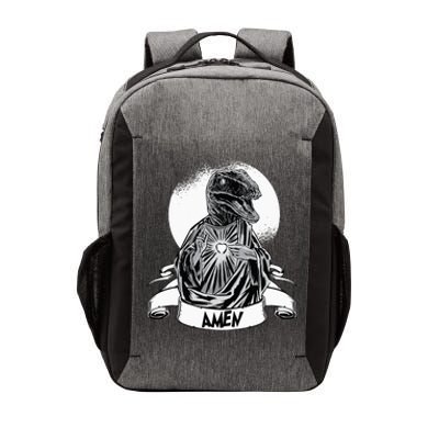 Funny Jesus Christ Parody Raptor Velociraptor Says Amen Vector Backpack