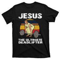 Funny Jesus Christian Weight Lifting Gym T-Shirt