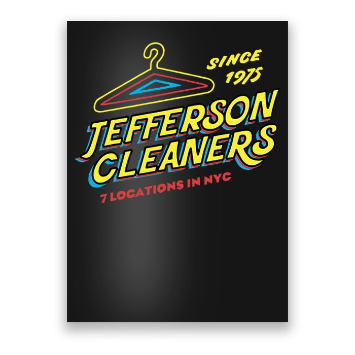 Funny Jefferson Cleaners Poster