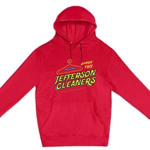 Funny Jefferson Cleaners Premium Pullover Hoodie