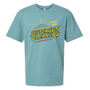 Funny Jefferson Cleaners Sueded Cloud Jersey T-Shirt