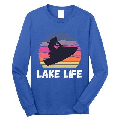 Funny Jetski Cool Gift Jetskiing Jet Ski Accessory Gift Long Sleeve Shirt