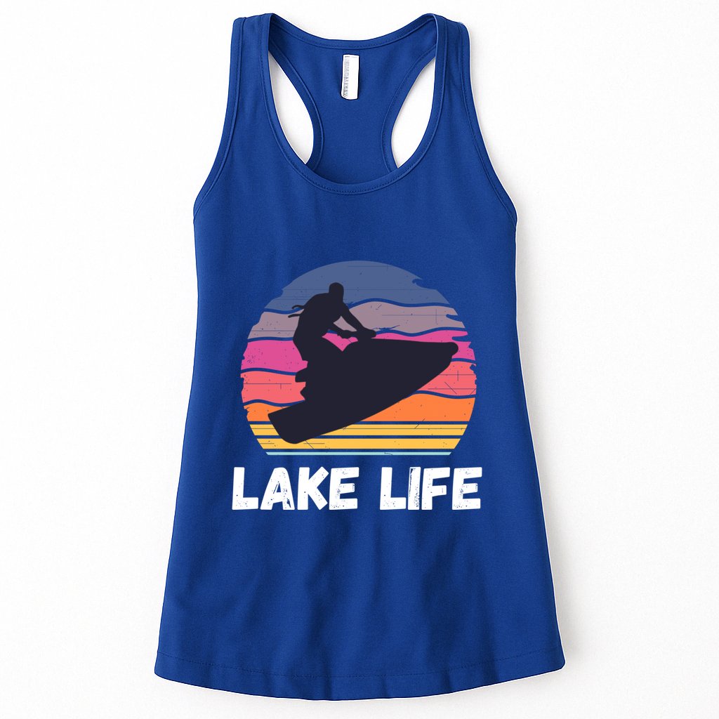 Funny Jetski Cool Gift Jetskiing Jet Ski Accessory Gift Womens Tank Top