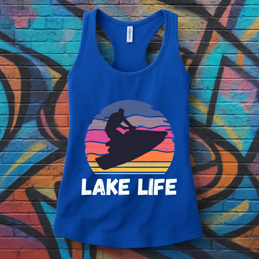 Funny Jetski Cool Gift Jetskiing Jet Ski Accessory Gift Womens Tank Top